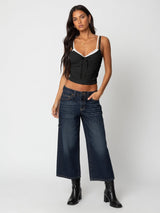 Bow Lace Top