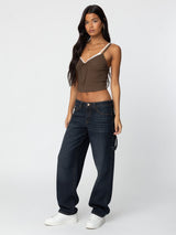 Bow Lace Top